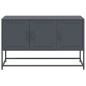 vidaXL TV-Schrank Anthrazit 100,5x39x60,5 cm Stahl vidaXL TV-Schrank Anthrazit 100,5x39x60,5 cm Stahl