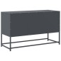 vidaXL TV-Schrank Anthrazit 100,5x39x60,5 cm Stahl vidaXL TV-Schrank Anthrazit 100,5x39x60,5 cm Stahl