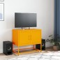 vidaXL TV-Schrank Senfgelb 68,5x39x60,5 cm Stahl vidaXL TV-Schrank Senfgelb 68,5x39x60,5 cm Stahl