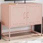 vidaXL TV-Schrank Rosa 68,5x39x60,5 cm Stahl vidaXL TV-Schrank Rosa 68,5x39x60,5 cm Stahl