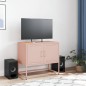 vidaXL TV-Schrank Rosa 68,5x39x60,5 cm Stahl vidaXL TV-Schrank Rosa 68,5x39x60,5 cm Stahl