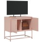 vidaXL TV-Schrank Rosa 68,5x39x60,5 cm Stahl vidaXL TV-Schrank Rosa 68,5x39x60,5 cm Stahl
