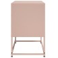 vidaXL TV-Schrank Rosa 68,5x39x60,5 cm Stahl vidaXL TV-Schrank Rosa 68,5x39x60,5 cm Stahl