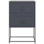 vidaXL Sideboard Anthrazit 68,5x38,5x107 cm Stahl vidaXL Sideboard Anthrazit 68,5x38,5x107 cm Stahl