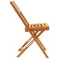 vidaXL Gartenstühle 4 Stk. Klappbar Taupe Stoff und Massivholz vidaXL Gartenstühle 4 Stk. Klappbar Taupe Stoff und Massivholz