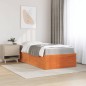 vidaXL Bett mit Matratze Wachsbraun 90x190 cm Massivholz Kiefer vidaXL Bett mit Matratze Wachsbraun 90x190 cm Massivholz Kiefer