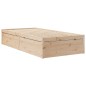 vidaXL Bett mit Matratze 90x190 cm Massivholz Kiefer vidaXL Bett mit Matratze 90x190 cm Massivholz Kiefer