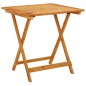 vidaXL 3-tlg. Bistro-Set Grau Polypropylen und Massivholz vidaXL 3-tlg. Bistro-Set Grau Polypropylen und Massivholz