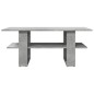vidaXL Couchtisch Betongrau 102x55x42 cm Holzwerkstoff vidaXL Couchtisch Betongrau 102x55x42 cm Holzwerkstoff