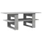 vidaXL Couchtisch Betongrau 102x55x42 cm Holzwerkstoff vidaXL Couchtisch Betongrau 102x55x42 cm Holzwerkstoff