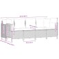 vidaXL 5-tlg. Garten-Sofagarnitur mit Kissen Hellgrau Poly Rattan vidaXL 5-tlg. Garten-Sofagarnitur mit Kissen Hellgrau Poly Rattan
