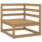 5-tlg. Garten-Lounge-Set Honigbraun Massivholz Kiefer 5-tlg. Garten-Lounge-Set Honigbraun Massivholz Kiefer