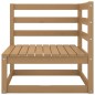 5-tlg. Garten-Lounge-Set Honigbraun Massivholz Kiefer 5-tlg. Garten-Lounge-Set Honigbraun Massivholz Kiefer