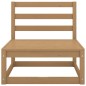 5-tlg. Garten-Lounge-Set Honigbraun Massivholz Kiefer 5-tlg. Garten-Lounge-Set Honigbraun Massivholz Kiefer