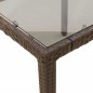 vidaXL 9-tlg. Garten-Essgruppe mit Kissen Braun Poly Rattan vidaXL 9-tlg. Garten-Essgruppe mit Kissen Braun Poly Rattan