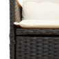 vidaXL 9-tlg. Garten-Essgruppe mit Kissen Schwarz Poly Rattan vidaXL 9-tlg. Garten-Essgruppe mit Kissen Schwarz Poly Rattan