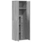 vidaXL Highboard Grau Sonoma 60x35x180 cm Holzwerkstoff vidaXL Highboard Grau Sonoma 60x35x180 cm Holzwerkstoff