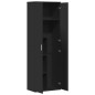 vidaXL Highboard Schwarz 60x35x180 cm Holzwerkstoff vidaXL Highboard Schwarz 60x35x180 cm Holzwerkstoff
