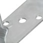 vidaXL Pfostenträger 2 Stk. Silbern 14×6×15 cm Verzinkter Stahl vidaXL Pfostenträger 2 Stk. Silbern 14×6×15 cm Verzinkter Stahl