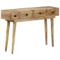 vidaXL Konsolentisch 110x30x75 cm Massivholz Mango vidaXL Konsolentisch 110x30x75 cm Massivholz Mango