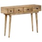 vidaXL Konsolentisch 110x30x75 cm Massivholz Mango vidaXL Konsolentisch 110x30x75 cm Massivholz Mango
