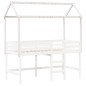 vidaXL Dach für Kinderbett Weiß 217x85,5x154 cm Massivholz Kiefer vidaXL Dach für Kinderbett Weiß 217x85,5x154 cm Massivholz Kiefer