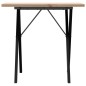 vidaXL Esstisch X-Gestell 80x50x75,5 cm Massivholz Kiefer & Gusseisen vidaXL Esstisch X-Gestell 80x50x75,5 cm Massivholz Kiefer & Gusseisen