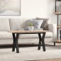 vidaXL Couchtisch Y-Gestell 90x40x45,5cm Massivholz Kiefer & Gusseisen vidaXL Couchtisch Y-Gestell 90x40x45,5cm Massivholz Kiefer & Gusseisen