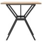 vidaXL Esstisch Y-Gestell 80x80x75,5 cm Massivholz Kiefer & Gusseisen vidaXL Esstisch Y-Gestell 80x80x75,5 cm Massivholz Kiefer & Gusseisen
