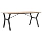 vidaXL Esstisch Y-Gestell 180x90x75,5 cm Massivholz Kiefer & Gusseisen vidaXL Esstisch Y-Gestell 180x90x75,5 cm Massivholz Kiefer & Gusseisen