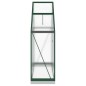 vidaXL Gewächshaus mit Fundamentrahmen Grün 169x58x202 cm Aluminimum vidaXL Gewächshaus mit Fundamentrahmen Grün 169x58x202 cm Aluminimum