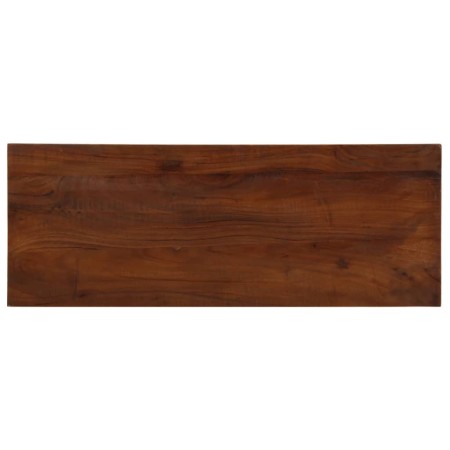 vidaXL Tischplatte 90x20x2,5 cm Rechteckig Altholz Massiv