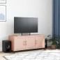 vidaXL TV-Schrank Rosa 100,5x39x43,5 cm Kaltgewalzter Stahl vidaXL TV-Schrank Rosa 100,5x39x43,5 cm Kaltgewalzter Stahl