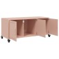 vidaXL TV-Schrank Rosa 100,5x39x43,5 cm Kaltgewalzter Stahl vidaXL TV-Schrank Rosa 100,5x39x43,5 cm Kaltgewalzter Stahl