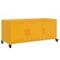 vidaXL TV-Schrank Senfgelb 100,5x39x43,5 cm Kaltgewalzter Stahl vidaXL TV-Schrank Senfgelb 100,5x39x43,5 cm Kaltgewalzter Stahl