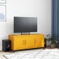 vidaXL TV-Schrank Senfgelb 100,5x39x43,5 cm Kaltgewalzter Stahl vidaXL TV-Schrank Senfgelb 100,5x39x43,5 cm Kaltgewalzter Stahl