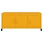 vidaXL TV-Schrank Senfgelb 100,5x39x43,5 cm Kaltgewalzter Stahl vidaXL TV-Schrank Senfgelb 100,5x39x43,5 cm Kaltgewalzter Stahl