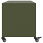 vidaXL TV-Schrank Olivgrün 100,5x39x43,5 cm Kaltgewalzter Stahl vidaXL TV-Schrank Olivgrün 100,5x39x43,5 cm Kaltgewalzter Stahl