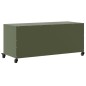 vidaXL TV-Schrank Olivgrün 100,5x39x43,5 cm Kaltgewalzter Stahl vidaXL TV-Schrank Olivgrün 100,5x39x43,5 cm Kaltgewalzter Stahl