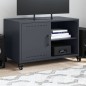 vidaXL TV-Schrank Anthrazit 68x39x43,5 cm Kaltgewalzter Stahl vidaXL TV-Schrank Anthrazit 68x39x43,5 cm Kaltgewalzter Stahl