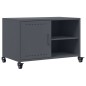 vidaXL TV-Schrank Anthrazit 68x39x43,5 cm Kaltgewalzter Stahl vidaXL TV-Schrank Anthrazit 68x39x43,5 cm Kaltgewalzter Stahl
