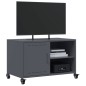 vidaXL TV-Schrank Anthrazit 68x39x43,5 cm Kaltgewalzter Stahl vidaXL TV-Schrank Anthrazit 68x39x43,5 cm Kaltgewalzter Stahl