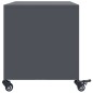 vidaXL TV-Schrank Anthrazit 68x39x43,5 cm Kaltgewalzter Stahl vidaXL TV-Schrank Anthrazit 68x39x43,5 cm Kaltgewalzter Stahl