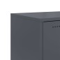 vidaXL TV-Schrank Anthrazit 68x39x43,5 cm Kaltgewalzter Stahl vidaXL TV-Schrank Anthrazit 68x39x43,5 cm Kaltgewalzter Stahl