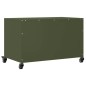 vidaXL TV-Schrank Olivgrün 68x39x43,5 cm Kaltgewalzter Stahl vidaXL TV-Schrank Olivgrün 68x39x43,5 cm Kaltgewalzter Stahl