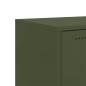 vidaXL TV-Schrank Olivgrün 68x39x43,5 cm Kaltgewalzter Stahl vidaXL TV-Schrank Olivgrün 68x39x43,5 cm Kaltgewalzter Stahl