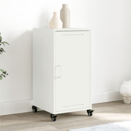 vidaXL Sideboard Weiß 36x39x72 cm Kaltgewalzter Stahl
