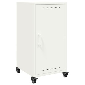 vidaXL Sideboard Weiß 36x39x72 cm Kaltgewalzter Stahl