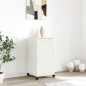 vidaXL Sideboard Weiß 36x39x72 cm Kaltgewalzter Stahl vidaXL Sideboard Weiß 36x39x72 cm Kaltgewalzter Stahl