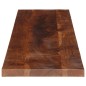 vidaXL Tischplatte 140x40x2,5 cm Rechteckig Altholz Massiv vidaXL Tischplatte 140x40x2,5 cm Rechteckig Altholz Massiv